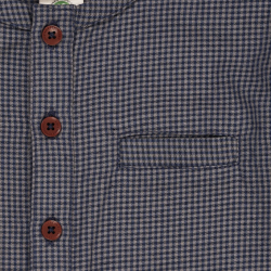Copenhagen Colors Skjorte - Navy check combi