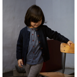 Copenhagen Colors Skjorte - Navy check combi