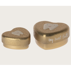 Maileg Tandske 2pak - Guld