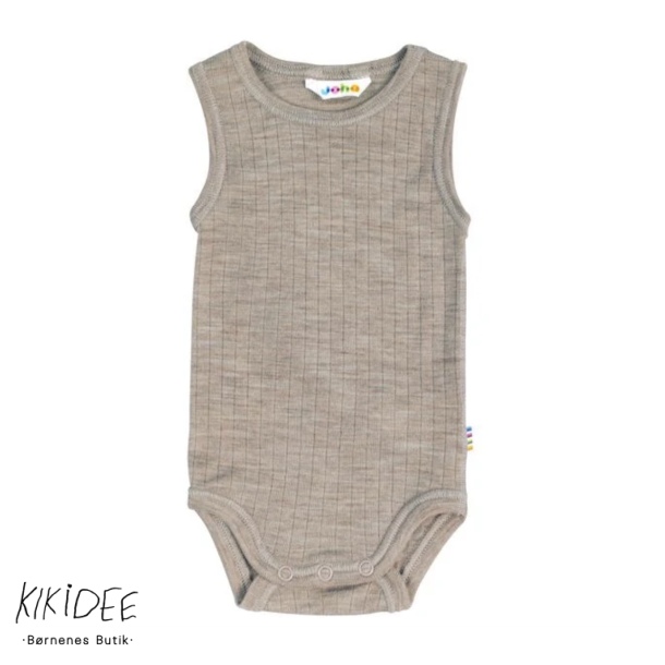 Joha Uld Rib Body - Sesame melange