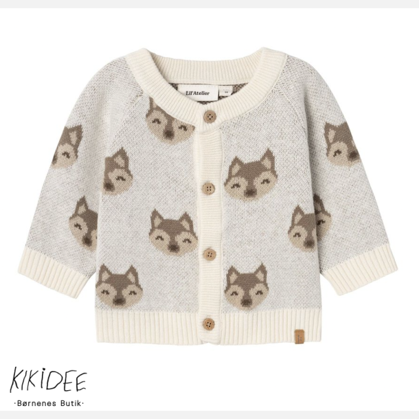 Lil'Atelier Lamoe Cardigan -  Birch
