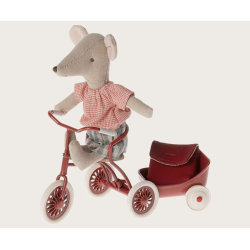 Maileg Cykel Mus Storesster - Rd