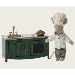 Maileg K�kken Mus - Gr�n