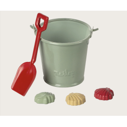 Maileg Strandst - Skovl, spand og skaller