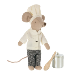 Maileg Kokketj - Storebror/storesster mus 