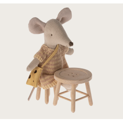 Maileg Bord og Taburet - Mus