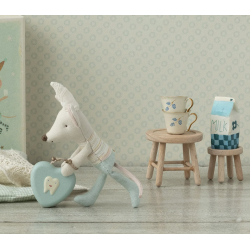 Maileg Bord og Taburet - Mus