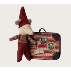 Maileg Baby Julemus i Kuffert 