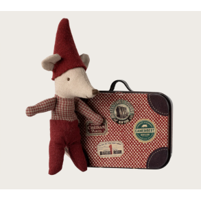 Maileg Baby Julemus i Kuffert 