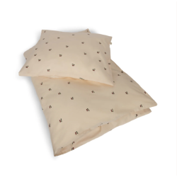 Konges Sljd Baby Sengetj - Cherry 