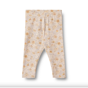 Wheat Jersey Jules Leggings - Coneflowers