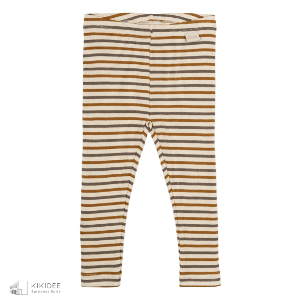 Petit Piao Leggings - Chocolate Brown/golden sun/dark off white