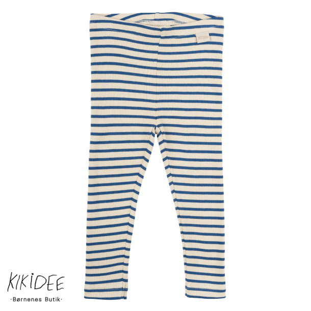 Petit Piao Leggings - Deep cobalt/dark off white 