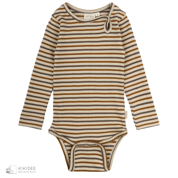 Petit Piao Body - Chocolate Brown/golden sun/dark off white