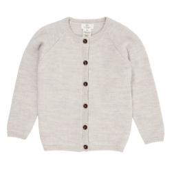 Copenhagen Colors Strik Cardigan - Pale Cream Melange
