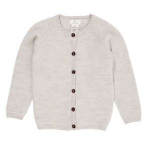 Copenhagen Colors Strik Cardigan - Pale Cream Melange