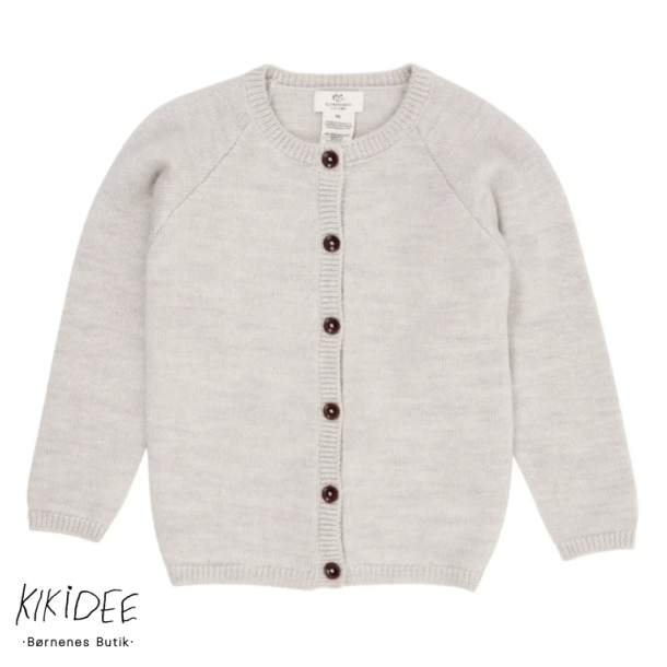 Copenhagen Colors Strik Cardigan - Pale Cream Melange
