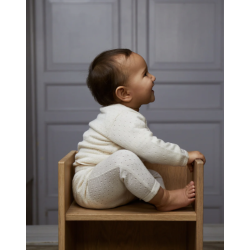 Copenhagen Colors Bukser m hulmnster - Cream