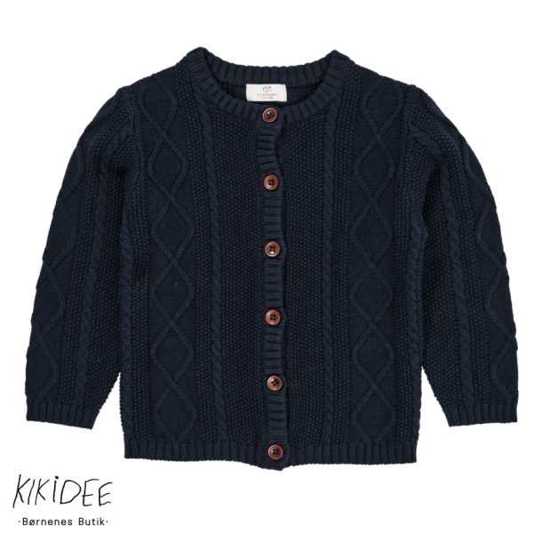 Copenhagen Colors Knitted Cardigan - Navy