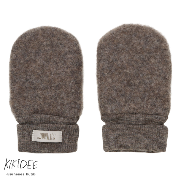Huttelihut Luffer Uld Fleece - Brown