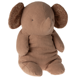 Maileg Safari Friends Stor Elefant  - Rosa