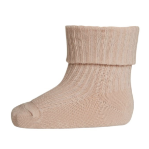 Mp Strmper Bomuld Rib - Rose dust