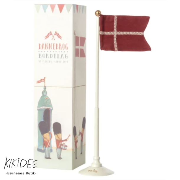 Maileg Danneborg Bord Flag - 25cm