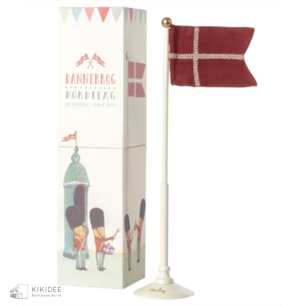 Maileg Danneborg Bord Flag - 25cm