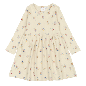 The New Naya Rib Kjole - White Swan 