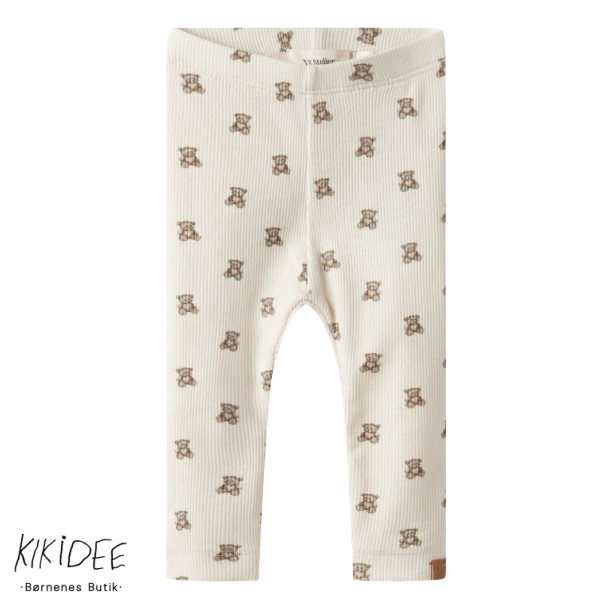 Lil Atelier Gavo Liggings m. Teddy - Turtledove 