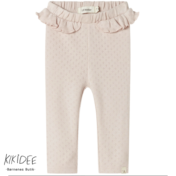 Lil'Atelier Rachel Leggings - Peach Whip m. Hulmnste