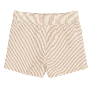 The New Opal Shorts - Indian Tan Striped
