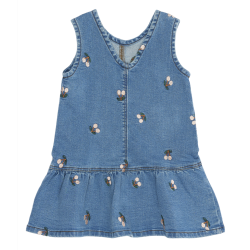 The New Ovia Denim Kjole - Light Blue Denim