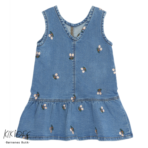 The New Ovia Denim Kjole - Light Blue Denim