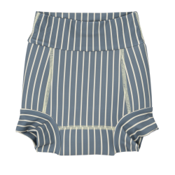 Petit Piao Blebadebukser - Blue mirage/off white