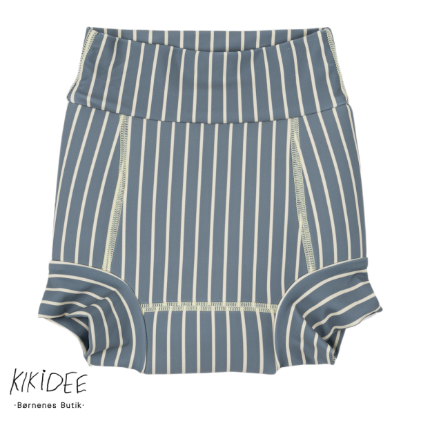 Petit Piao Blebadebukser - Blue mirage/off white