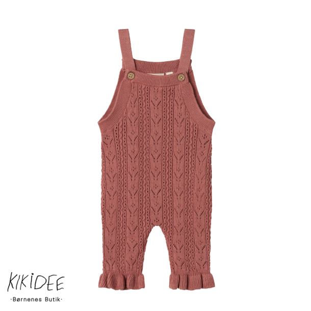 Lil'Atelier Strik Overall - Withered Rose