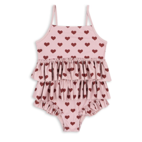 Konges Sljd Manuca Frill Badedragt - Amour pink