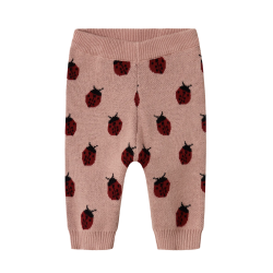 Lil' Atelier Lulio Strik bukser - Misty Rose