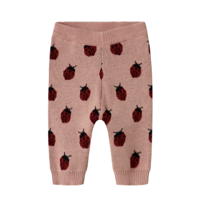 Lil' Atelier Lulio Strik bukser - Misty Rose