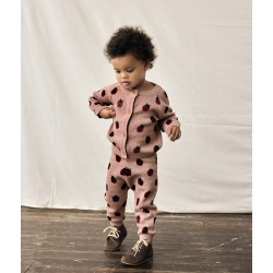 Lil' Atelier Lulio Strik bukser - Misty Rose