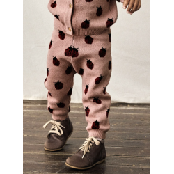 Lil' Atelier Lulio Strik bukser - Misty Rose