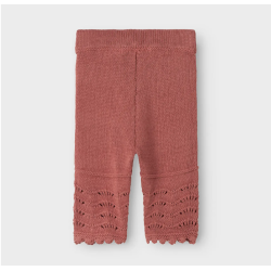 Lil' Atelier Lola Knit Bukser - Withered Rose