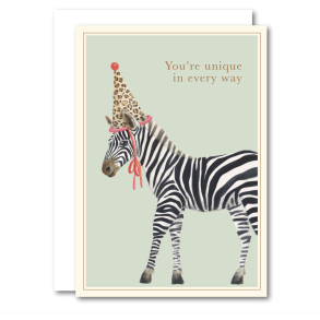 All By Voss Zebra Kort - A7 