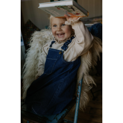 Fliink Denim Kjole - Denim blue 