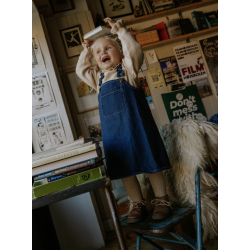 Fliink Denim Kjole - Denim blue 