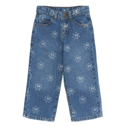 The New Ripley Wide Jeans - Medium blue denim 