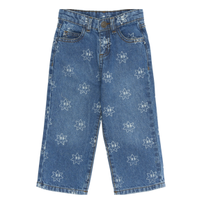 The New Ripley Wide Jeans - Medium blue denim 