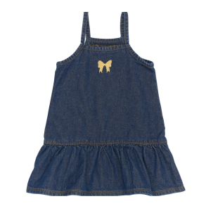 The New Raya Denimkjole - Medium blue denim