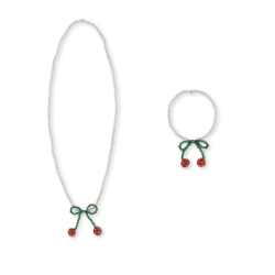 Konges Sljd Pearly halskde og armbnd 